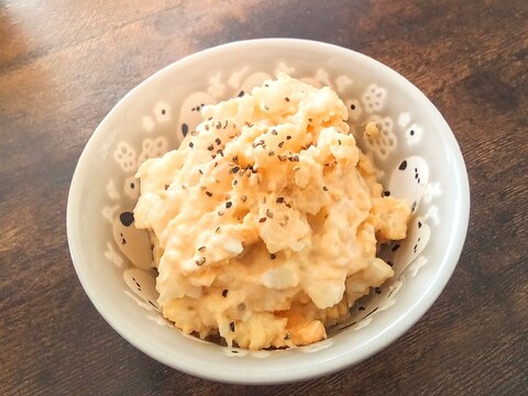 ゆで卵とじゃがいもDeポテトサラダ